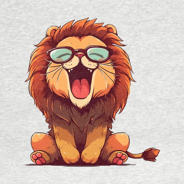 cute lion by dorapeterx